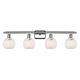 A thumbnail of the Innovations Lighting 516-4W-9-36-White Mouchette-Bathroom Vanity Light Alternate Image