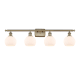 A thumbnail of the Innovations Lighting 516-4W-10-36 Athens Vanity Antique Brass / Matte White