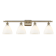 A thumbnail of the Innovations Lighting 516-4W-12-38 Bristol Vanity Antique Brass / Matte White