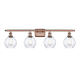 A thumbnail of the Innovations Lighting 516-4W Small Waverly Antique Copper / Clear