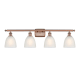 A thumbnail of the Innovations Lighting 516-4W Castile Antique Copper / White