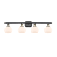 A thumbnail of the Innovations Lighting 516-4W-10-36 Athens Vanity Black Antique Brass / Matte White