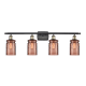 A thumbnail of the Innovations Lighting 516-4W Candor Black Antique Brass / Toffee Waterglass