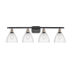 A thumbnail of the Innovations Lighting 516-4W-12-38 Bristol Vanity Black Antique Brass / Seedy