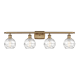 A thumbnail of the Innovations Lighting 516-4W Small Deco Swirl Brushed Brass / Clear