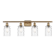 A thumbnail of the Innovations Lighting 516-4W Candor Brushed Brass / Clear Waterglass