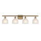 A thumbnail of the Innovations Lighting 516-4W Dayton Brushed Brass / White