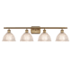 A thumbnail of the Innovations Lighting 516-4W Arietta Brushed Brass / Clear