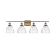 A thumbnail of the Innovations Lighting 516-4W-11-38 Bristol Vanity Brushed Brass / Seedy