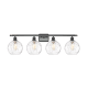 A thumbnail of the Innovations Lighting 516-4W-11-36 Athens Vanity Matte Black / Clear Water Glass