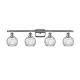 A thumbnail of the Innovations Lighting 516-4W-9-36 Athens Vanity Polished Chrome / Clear Water Glass