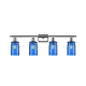 A thumbnail of the Innovations Lighting 516-4W Candor Polished Chrome / Princess Blue Waterglass