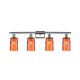 A thumbnail of the Innovations Lighting 516-4W Candor Polished Chrome / Turmeric Waterglass