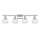 A thumbnail of the Innovations Lighting 516-4W Small Deco Swirl Polished Nickel / Clear