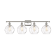 A thumbnail of the Innovations Lighting 516-4W-11-36 Athens Vanity Polished Nickel / Clear Water Glass