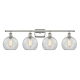 A thumbnail of the Innovations Lighting 516-4W-11-36 Athens Vanity Polished Nickel / Clear