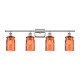 A thumbnail of the Innovations Lighting 516-4W Candor Polished Nickel / Turmeric Waterglass