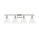 A thumbnail of the Innovations Lighting 516-4W-11-38 Berkshire Vanity Polished Nickel / Clear