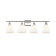 A thumbnail of the Innovations Lighting 516-4W-12-38 Bristol Vanity Polished Nickel / Matte White