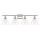 A thumbnail of the Innovations Lighting 516-4W-11-38 Bristol Vanity Polished Nickel / Clear