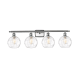 A thumbnail of the Innovations Lighting 516-4W-11-36 Athens Vanity Brushed Satin Nickel / Clear Water Glass