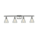 A thumbnail of the Innovations Lighting 516-4W Conesus Brushed Satin Nickel / Clear Crackle