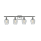 A thumbnail of the Innovations Lighting 516-4W Salina Brushed Satin Nickel / Clear Fluted