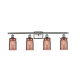 A thumbnail of the Innovations Lighting 516-4W Candor Brushed Satin Nickel / Toffee Waterglass