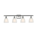 A thumbnail of the Innovations Lighting 516-4W Castile Brushed Satin Nickel / White