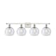 A thumbnail of the Innovations Lighting 516-4W-11-36 Athens Vanity White and Polished Chrome / Seedy