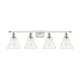 A thumbnail of the Innovations Lighting 516-4W-11-38 Berkshire Vanity White and Polished Chrome / Seedy