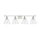 A thumbnail of the Innovations Lighting 516-4W-11-38 Bristol Vanity White and Polished Chrome / Seedy