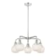 A thumbnail of the Innovations Lighting 516-5C-14-24-White Mouchette-Indoor Chandelier Alternate Image