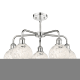 A thumbnail of the Innovations Lighting 516-5C-14-24-White Mouchette-Indoor Chandelier Alternate Image