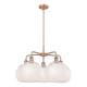 A thumbnail of the Innovations Lighting 516-5C-18-28-White Mouchette-Indoor Chandelier Alternate Image