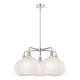 A thumbnail of the Innovations Lighting 516-5C-18-28-White Mouchette-Indoor Chandelier Alternate Image