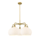 A thumbnail of the Innovations Lighting 516-5C-18-28-White Venetian-Indoor Chandelier Alternate Image