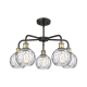 A thumbnail of the Innovations Lighting 516-5CR-15-24 Athens Water Glass Chandelier Alternate image