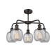 A thumbnail of the Innovations Lighting 516-5CR-15-24 Belfast Chandelier Alternate image