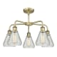 A thumbnail of the Innovations Lighting 516-5CR-15-24 Conesus Chandelier Alternate image