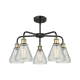 A thumbnail of the Innovations Lighting 516-5CR-15-24 Conesus Chandelier Alternate image