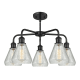 A thumbnail of the Innovations Lighting 516-5CR-15-24 Conesus Chandelier Alternate image