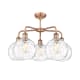 A thumbnail of the Innovations Lighting 516-5CR-16-26 Athens Water Glass Chandelier Alternate image