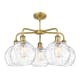 A thumbnail of the Innovations Lighting 516-5CR-16-26 Athens Water Glass Chandelier Alternate image