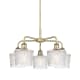 A thumbnail of the Innovations Lighting 516-5CR-15-25 Niagra Chandelier Antique Brass / Clear