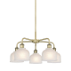 A thumbnail of the Innovations Lighting 516-5CR-15-24 Dayton Chandelier Antique Brass / White