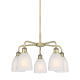 A thumbnail of the Innovations Lighting 516-5CR-15-24 Brookfield Chandelier Antique Brass / White