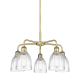 A thumbnail of the Innovations Lighting 516-5CR-15-24 Brookfield Chandelier Antique Brass / Clear