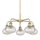 A thumbnail of the Innovations Lighting 516-5CR-13-24 Ithaca Chandelier Antique Brass / Clear Ithaca