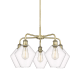 A thumbnail of the Innovations Lighting 516-5CR-17-26 Cindyrella Chandelier Antique Brass / Clear